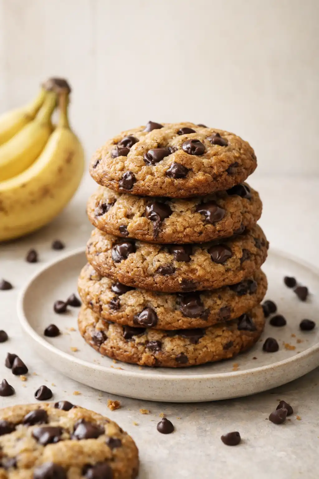banana bread chocolate chip cookies recipe