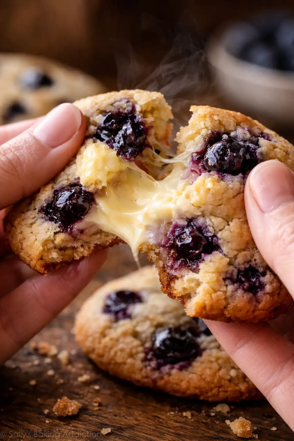 blueberry cheesecake cookies recipe