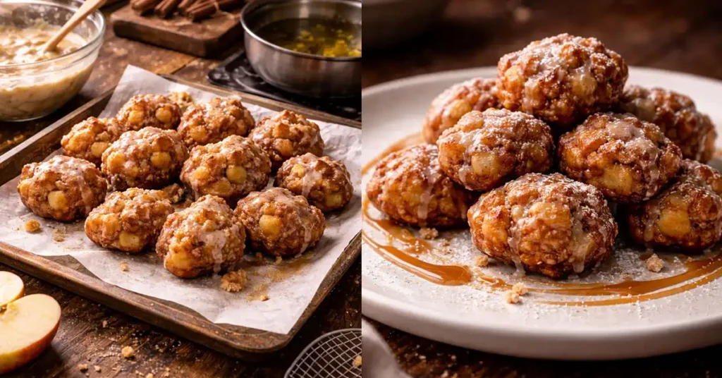 Viral Apple Fritter Bites Recipe