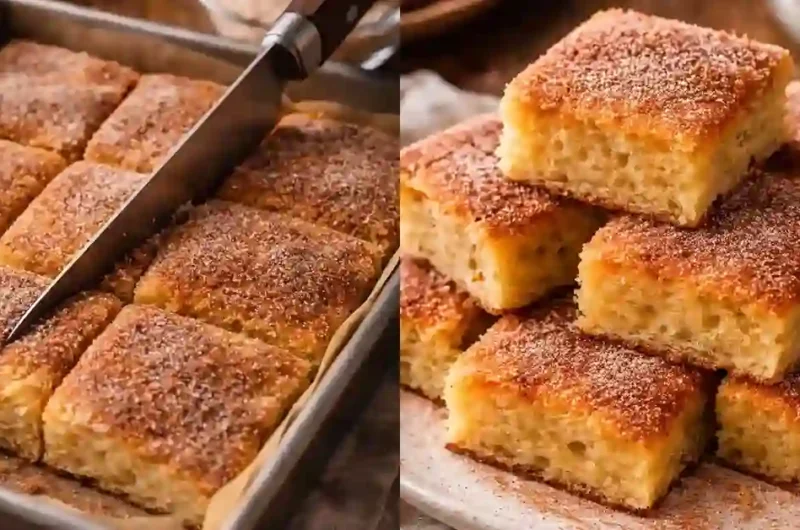 Homemade Mexican Churro Bars Recipe Easy and Tasty