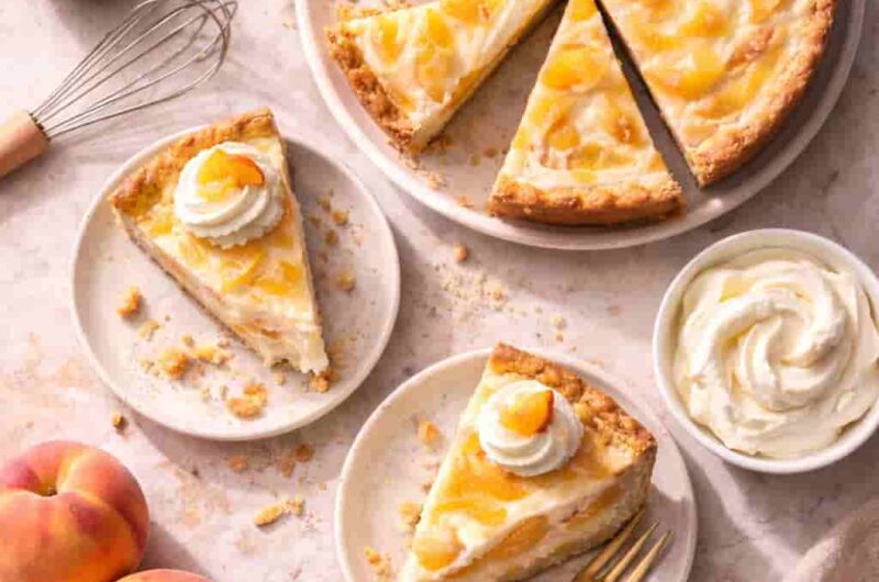 One Bite of This Creamy Peach Pie and You’ll Be Hooked
