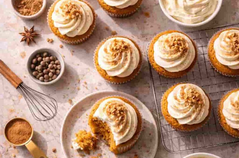 🎃Soft & Fluffy Delicious Pumpkin Cupcakes You’ll Want Every Day