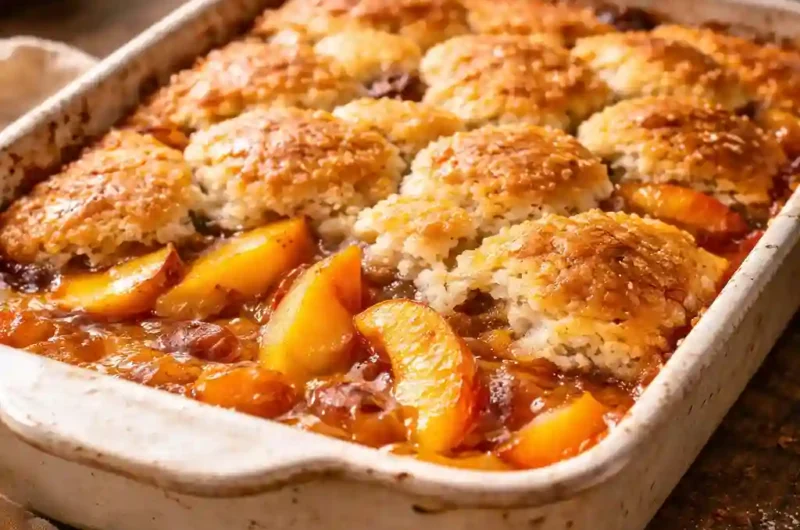 Warm, Sweet & So Easy: The Best Peach Cobbler You’ll Ever Make