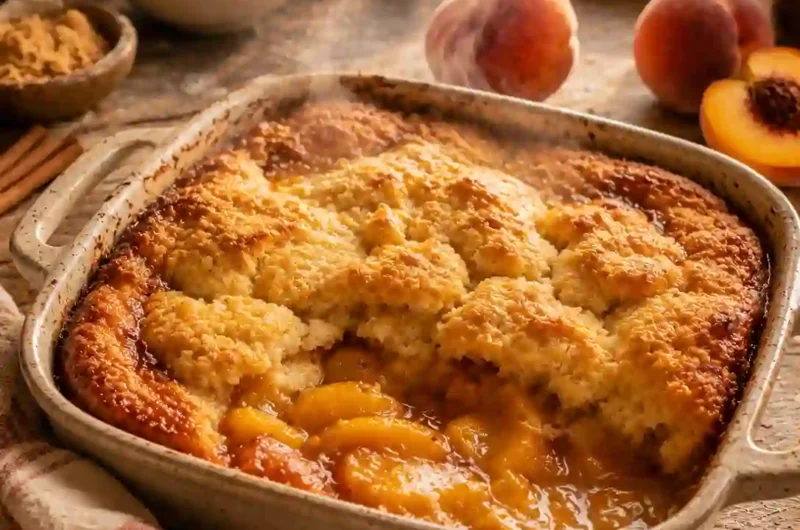 Pioneer Woman Peach Cobbler Recipe That Tastes Like Pure Comfort