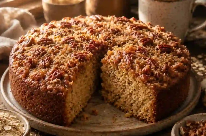 Easy Oatmeal Cake Recipe That Tastes Like Grandma’s Baking