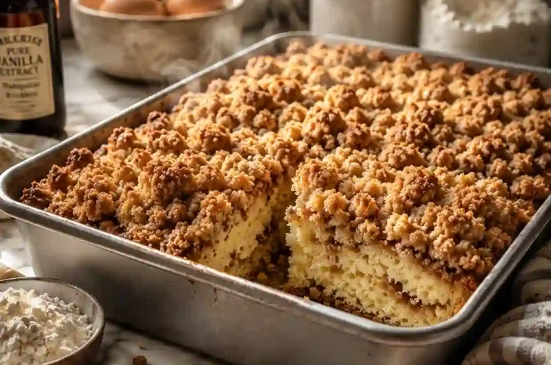 The Best New York Crumb Cake Recipe You’ll Ever Bake at Home