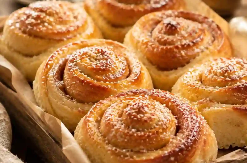 Soft Sugar Snails Recipe That Tastes Better Than Bakery Pastries