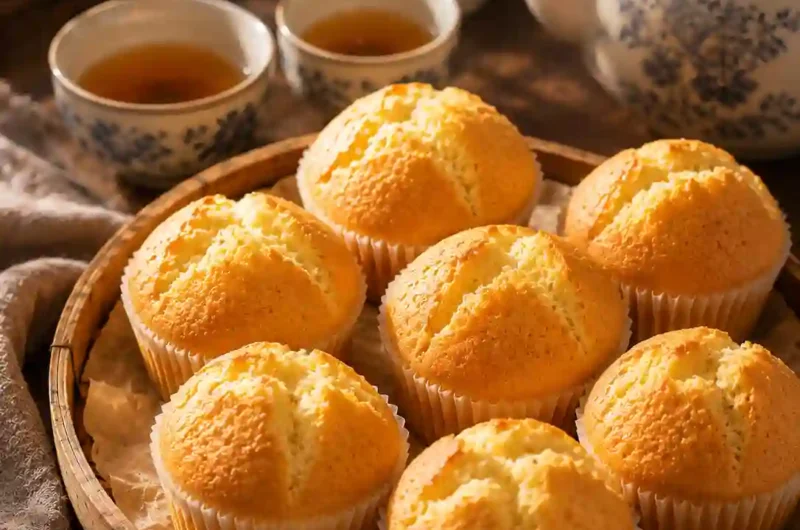Soft Chinese Egg Cake Recipe That Melts In Your Mouth