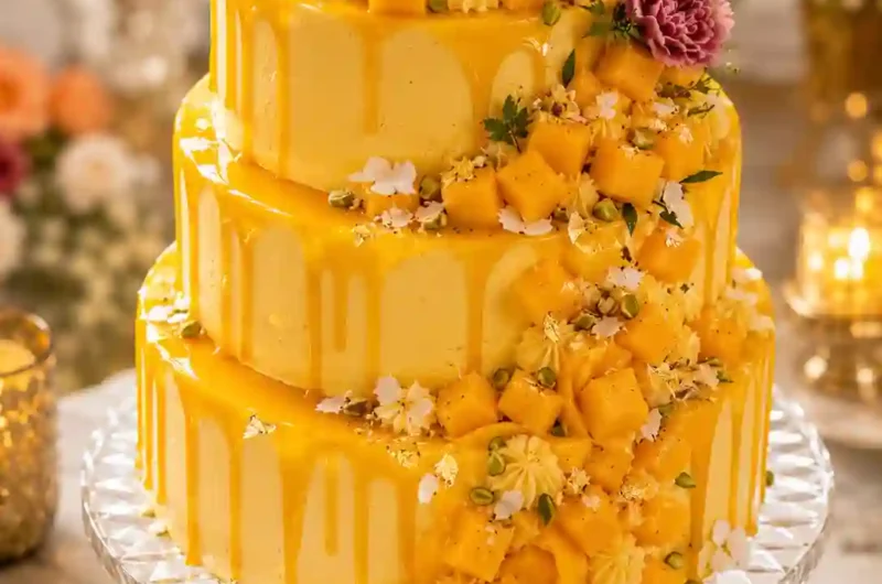 Soft and Moist Mango Cake Dessert Everyone Will Love