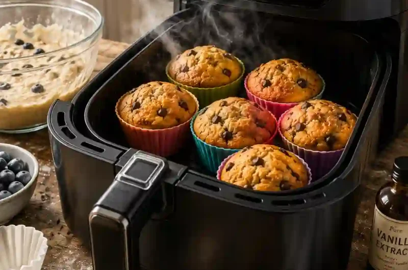 Easy Air Fryer Muffin Recipe for Beginners That Turns Out Perfect Every Time