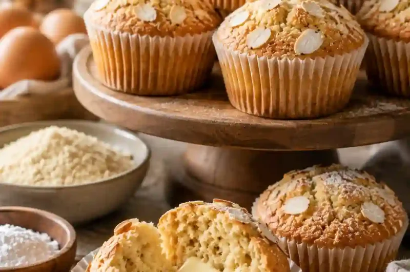 Easy Almond Flour Muffin Recipe (Low Carb & Keto) – Soft Bakery-Style Muffins Made with Simple Ingredients