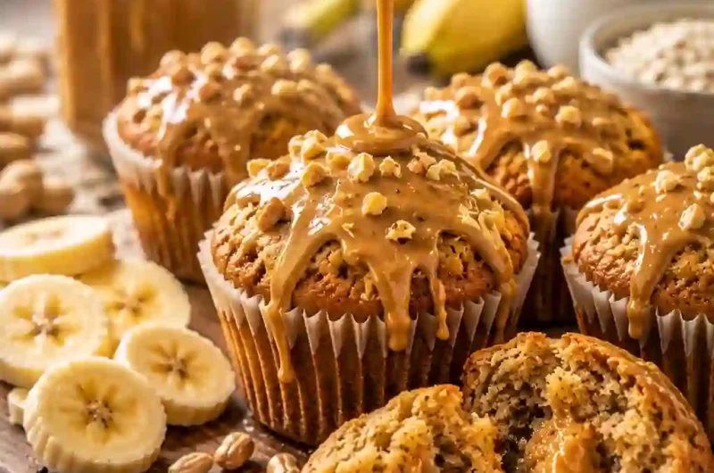 The Best Peanut Butter Banana Muffin Recipe for Kids (Soft, Easy & Healthy!)