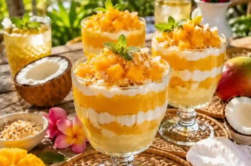 Easy Tropical Mango Coconut Dessert Recipe You’ll Want All Summer Long