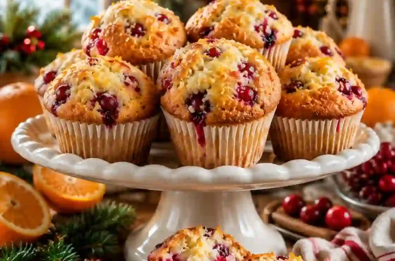 The Secret to Moist Bakery-Style Cranberry Orange Muffins For Holidays You'll Love