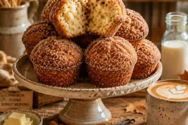 Soft Cinnamon Sugar Donut Muffins You Can Make in 30 Minutes