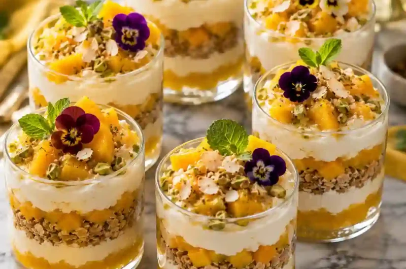 Creamy Mango Parfait Dessert Recipe That Looks Fancy but Takes Minutes