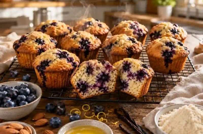 The Best Keto Muffin Recipe with Almond Flour and Blueberries You'll Crave Daily