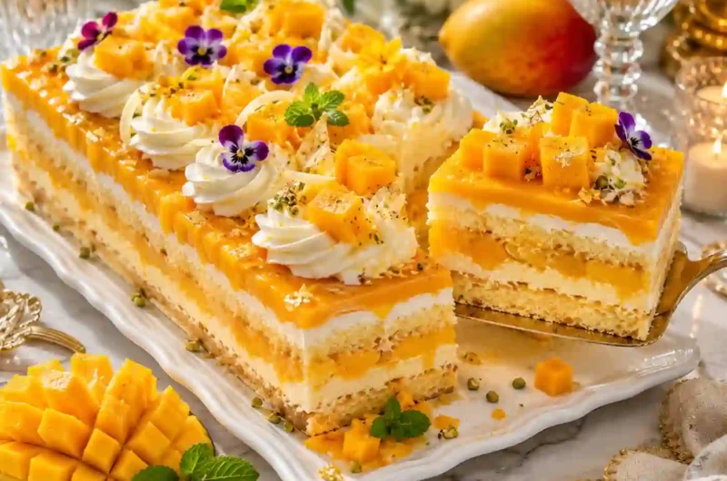 These Mango Dessert Recipes with Sponge Cake Are So Easy and Irresistible