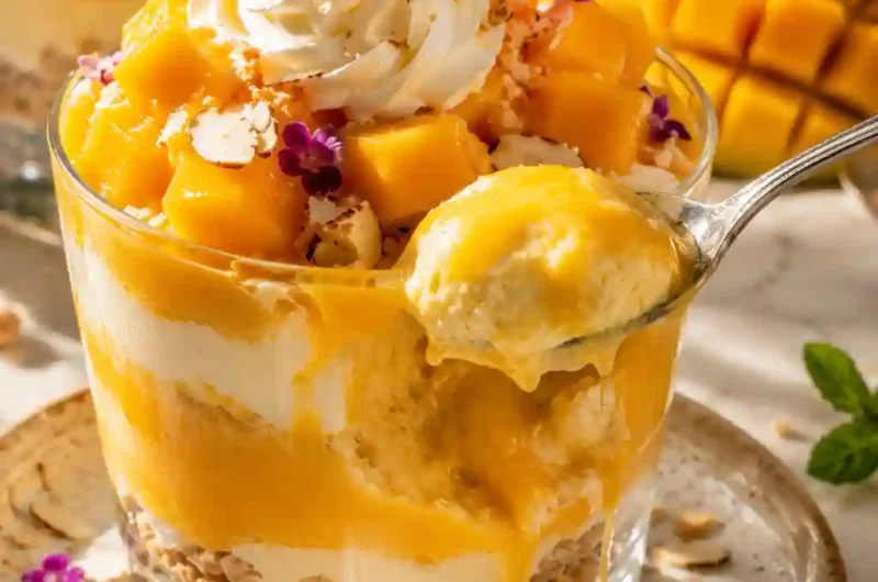 These Easy Mango Desserts with Coconut Cream Taste Like a Tropical Vacation