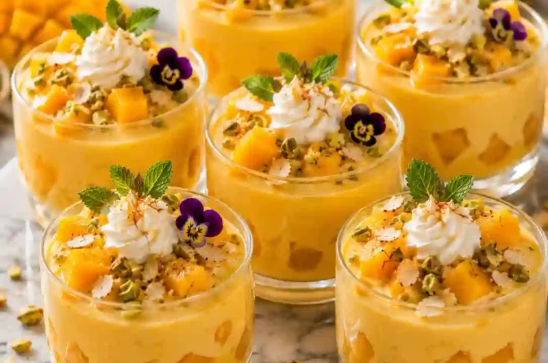 This Mango Custard Dessert Recipe Is Pure Summer Happiness