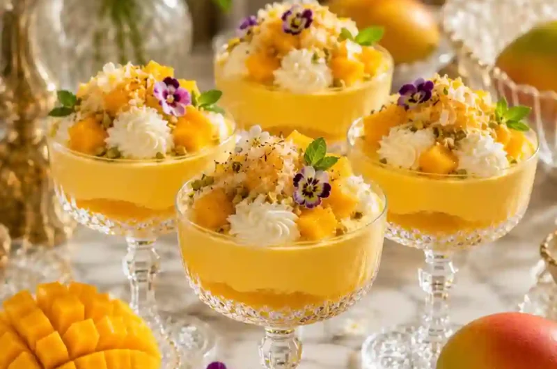 Easy Mango Pudding with Custard Powder – The No-Fail Dessert Everyone Loves