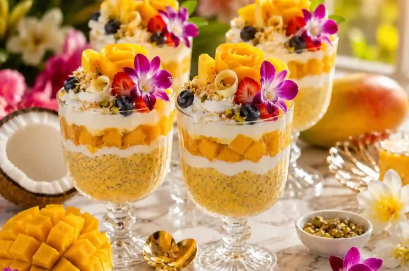 The Best Mango Dessert Recipes with Chia Seeds for Sweet Cravings