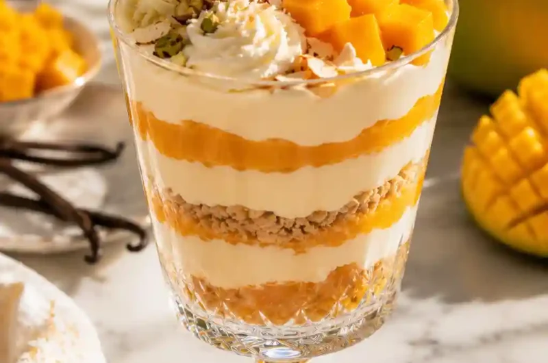 Craving Something Sweet? Try These Dreamy Mango Dessert with White Chocolate Treats