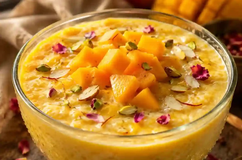 Creamy Mango Kheer Dessert Recipe That Tastes Like Summer in a Bowl