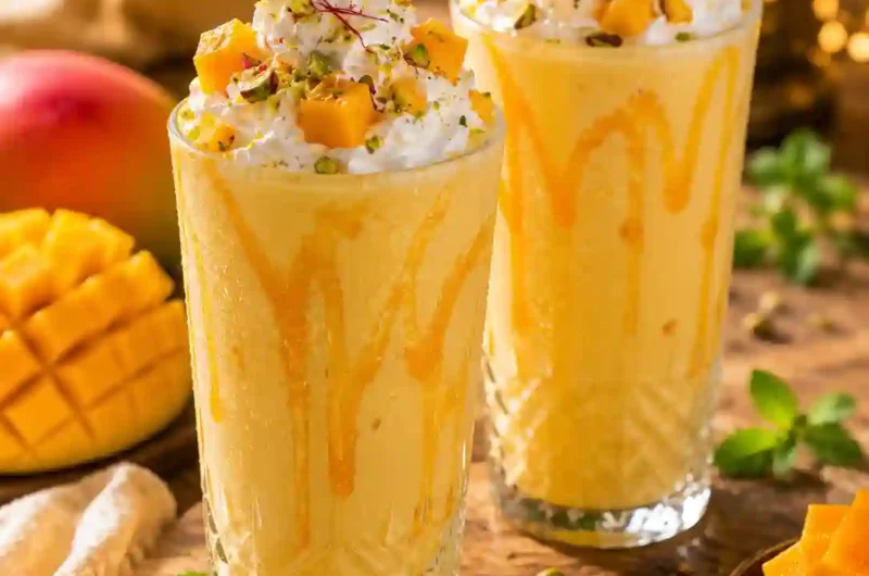 Creamy Mango Milkshake Dessert Recipe That Tastes Like Summer in a Glass