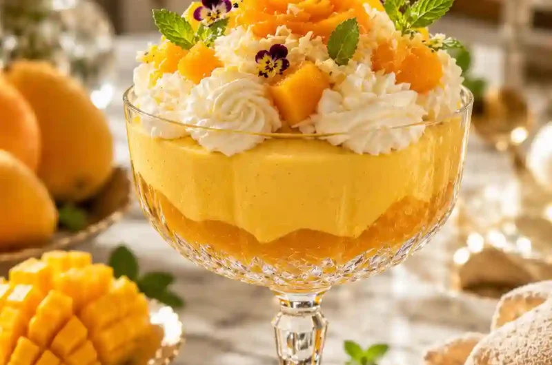 The Creamiest Mango Mousse Recipe with Cream You’ll Ever Try