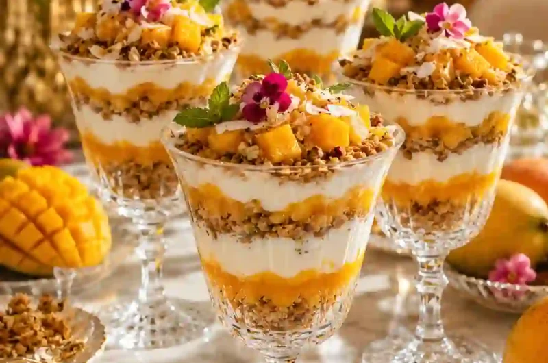 Easy Mango Parfait Recipes with Granola That Taste Like a Tropical Vacation
