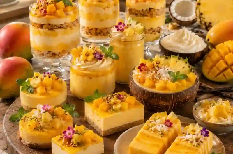 Refreshing Mango Dessert Recipes with Pineapple You’ll Want All Summer