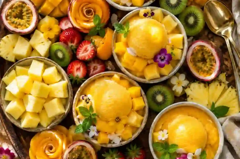 Easy Mango Sorbet Dessert Recipes That Taste Like a Tropical Vacation