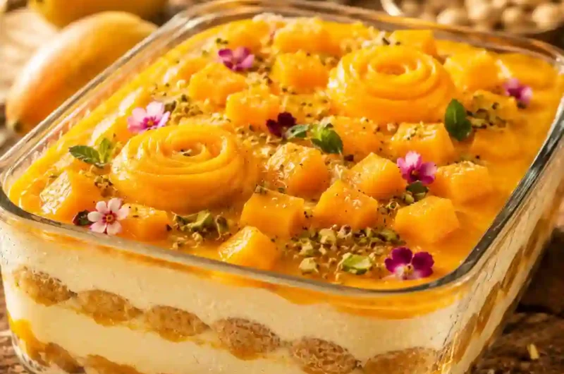 This Mango Tiramisu Dessert Is Rich, Creamy, and Impossible to Resist