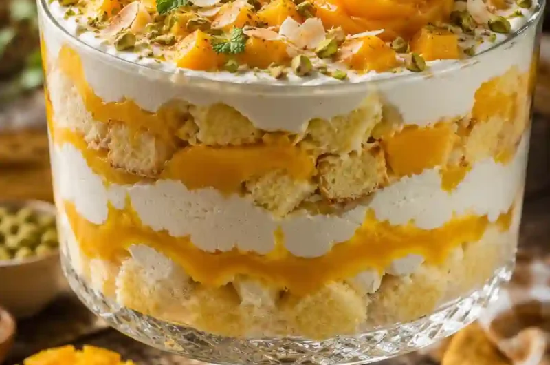The Easiest Mango Trifle Dessert Recipe That Tastes Like a Bakery Treat