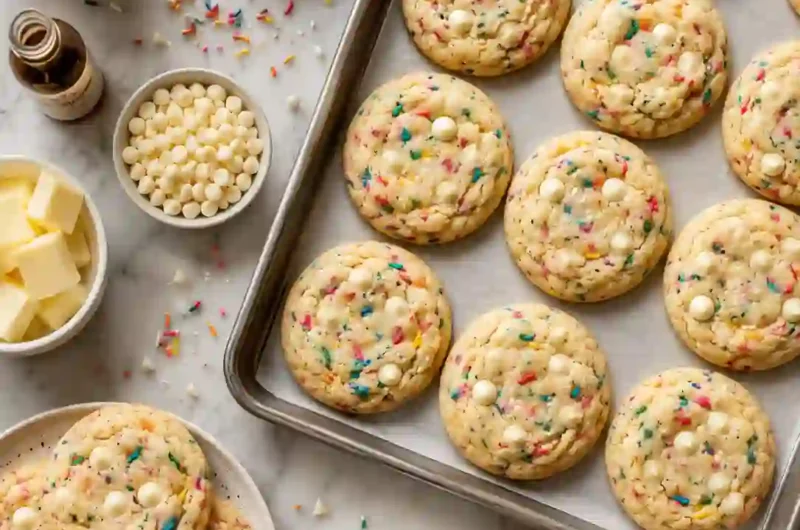 Soft Funfetti Cookies That Taste Better Than Bakery Cookies