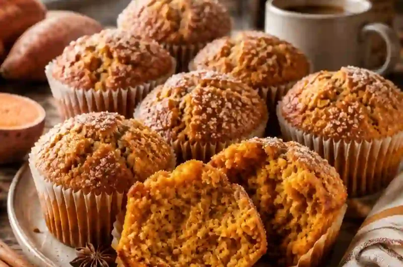 The Best Sweet Potato Muffin Recipe with Cinnamon You'll Want Every Week