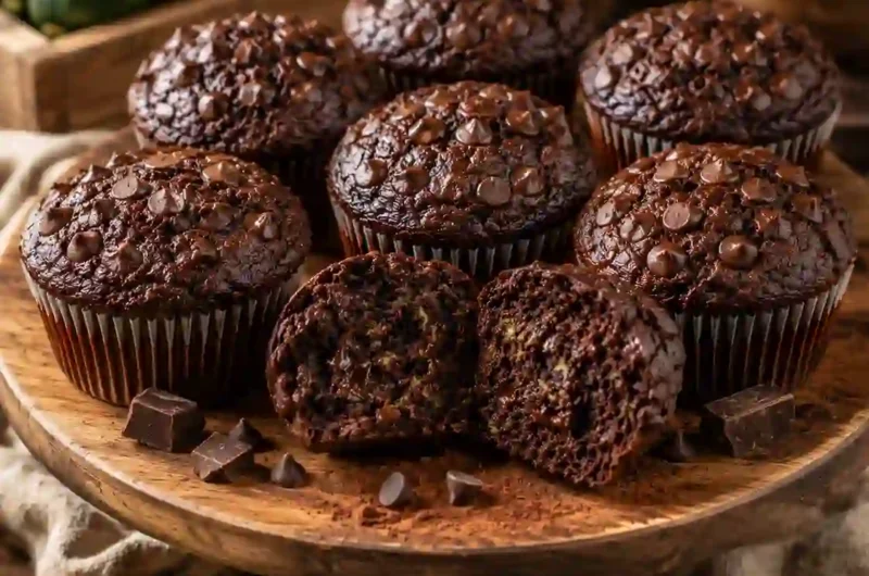 Chocolate Zucchini Muffin Recipe Hidden Veggies Everyone Will Love
