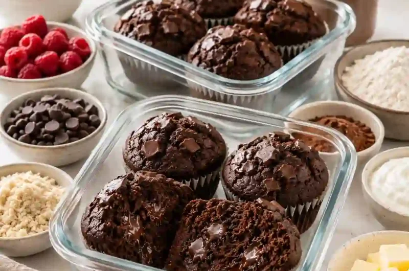 Easy Gluten Free Chocolate Muffin Recipe That Tastes Better Than Bakery Muffins