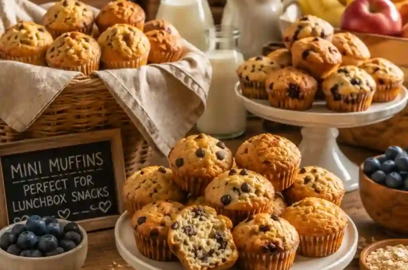 Mini Muffin Recipe for Lunchbox Snacks Everyone Will Ask For